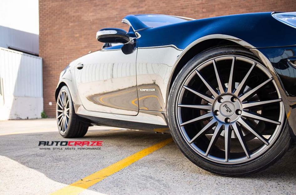 MERCEDES-CLK-FORM-MATTE-GUN-METAL